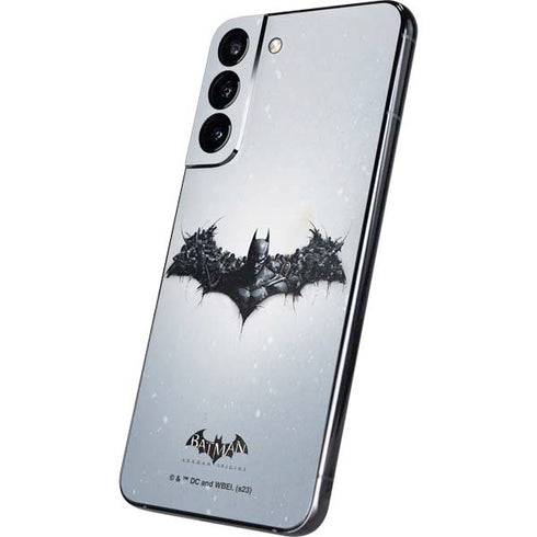DC Comics Arkham Origins Arkham Logo Galaxy S22 Plus Skin